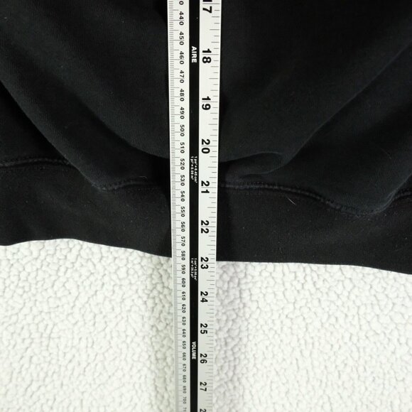 Grizzly Walking Dead Hoodie Womens Medium Black Skull & Roses Graphic Sweatshirt - Picture 7 of 11